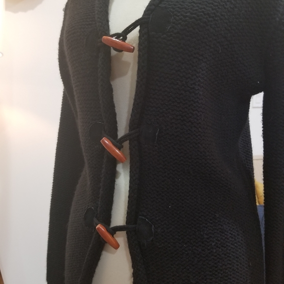Sweater Hooded Cardigan - Picture 4 of 8